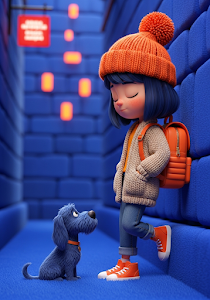 Orange & Blue Serenity