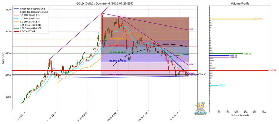 금 (Gold) 일봉