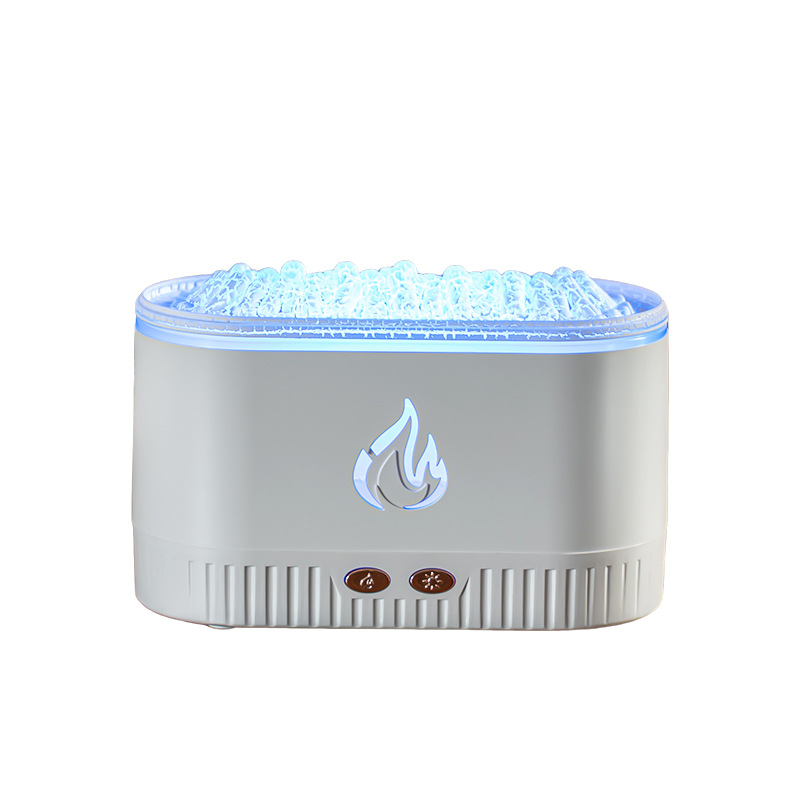 Fireplace Aroma Diffuser with RGB Light, 0.5 l