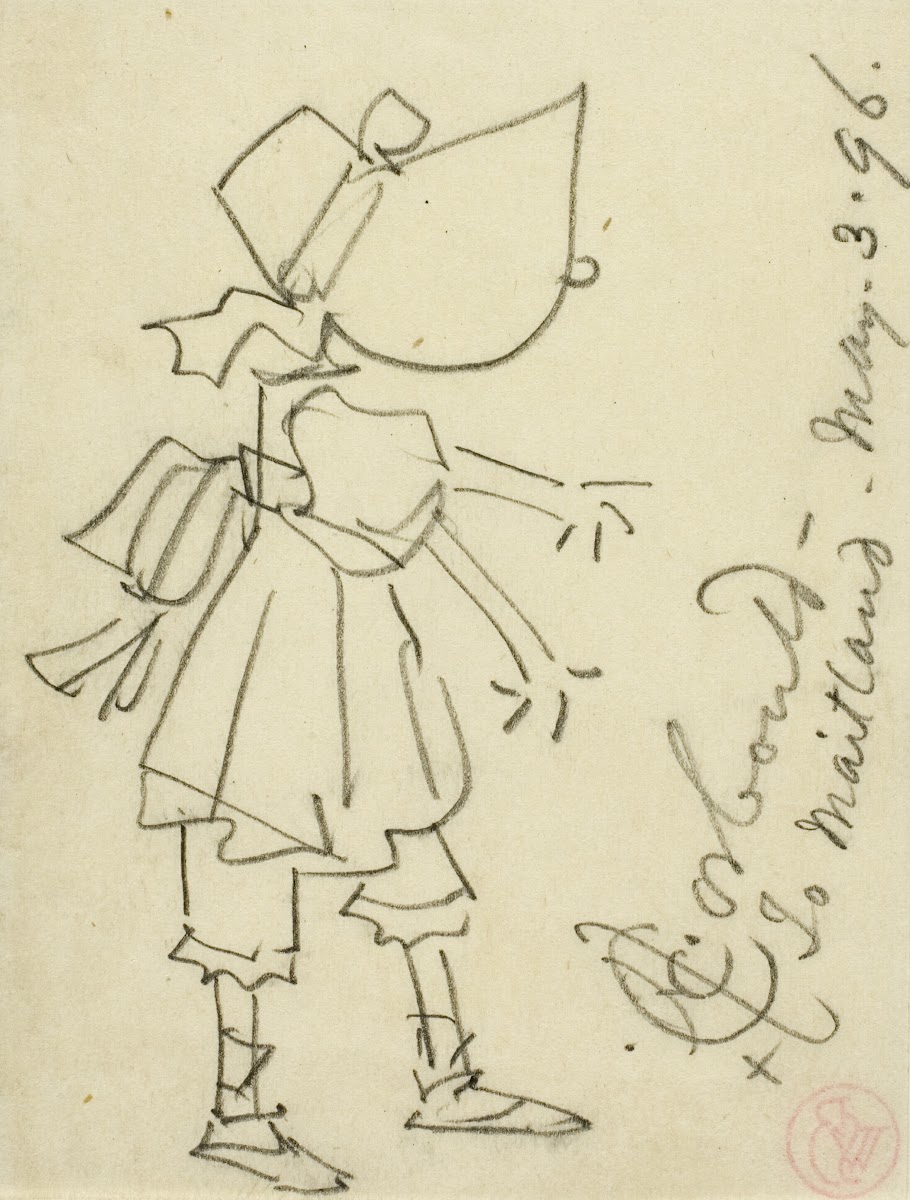 Girl in Bonnet 1896