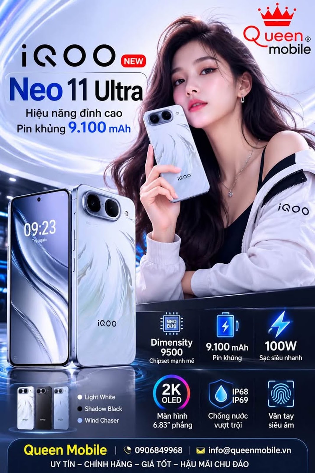 iQOO Neo 11 Ultra shows actual photos with 9,100 mAh battery and Dimensity 9500 but there is no official confirmation #iQOO #iQOONeo11Ultra #iQOONeo11 #vivo #Dimensity9500 #Smartphone #Android #G