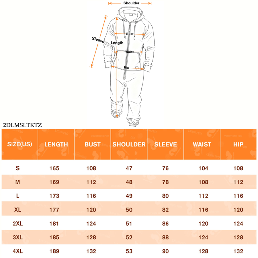 2D Hooded Jumpsuit Set