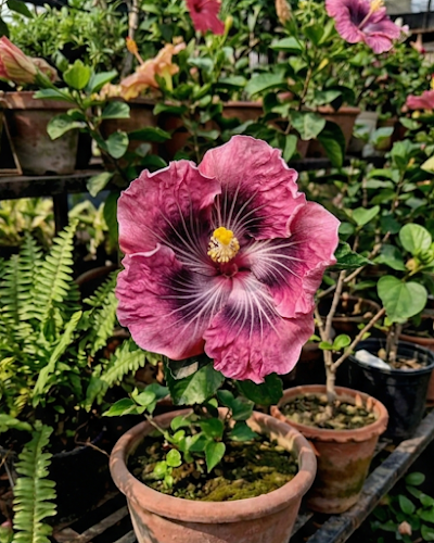 Hibiscus Asia Purple Temptation