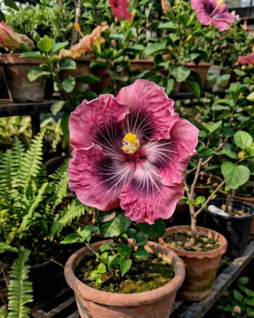 Hibiscus Asia Purple Temptation