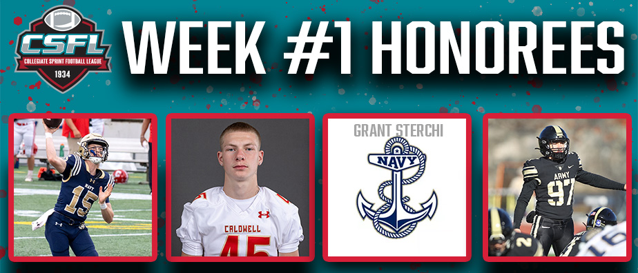 2025 CSFL Week #1 Honorees