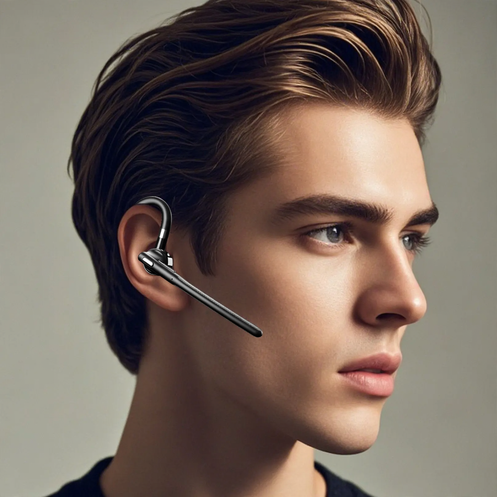 Mono Earhook Headset for Business Calls