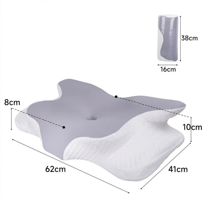 Butterfly-shaped neck pillow MJ8149 with memory foam