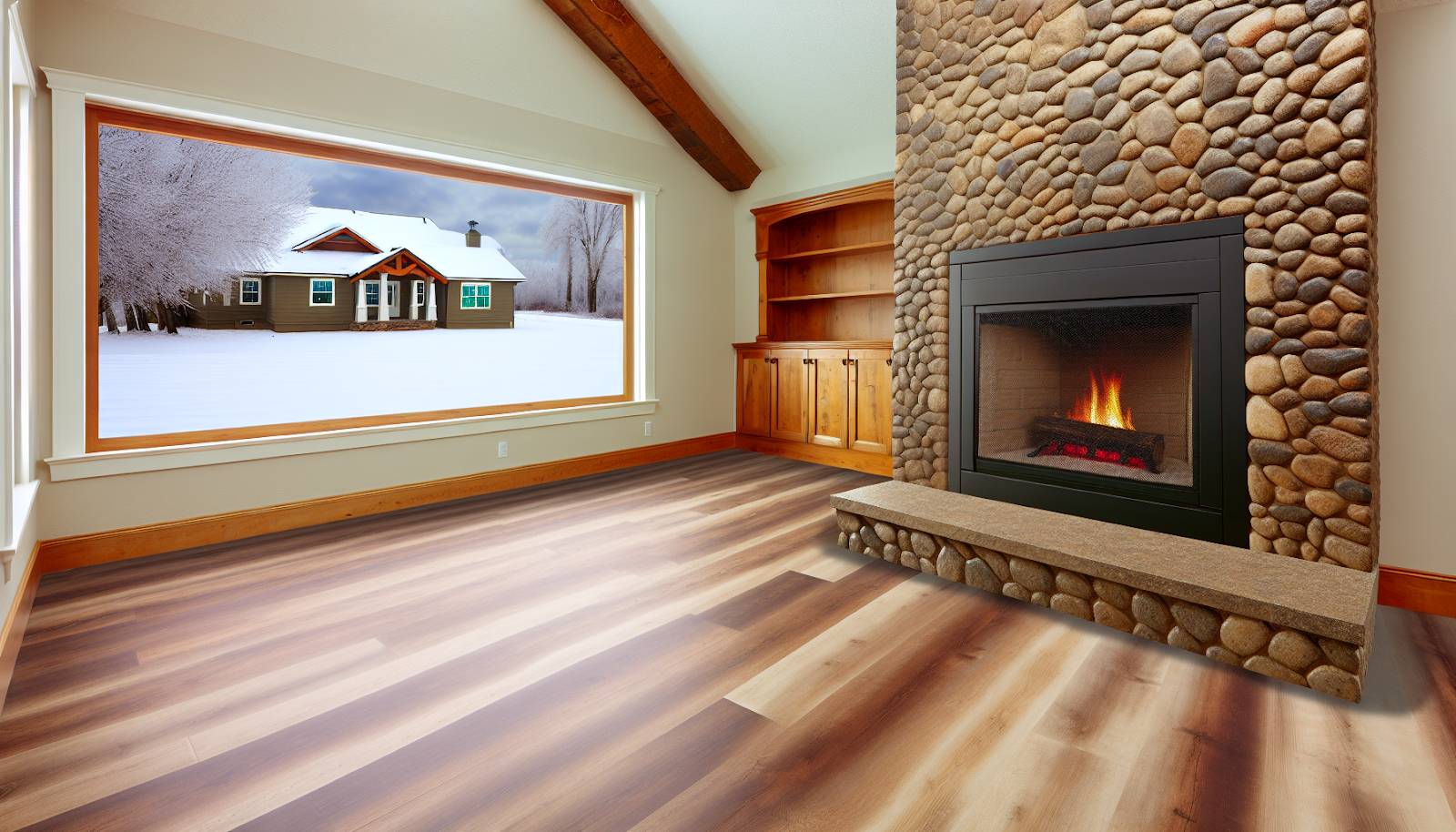 Vinyl vs. Hardwood Flooring for Farmington Winters