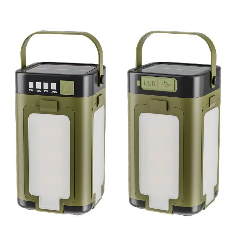 LED Camping Lamp with Battery and Emergency Light Function