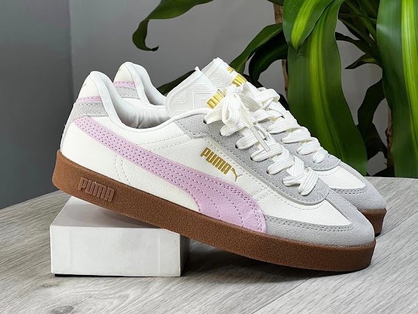 Puma Palermo Blanco Rosa Gris