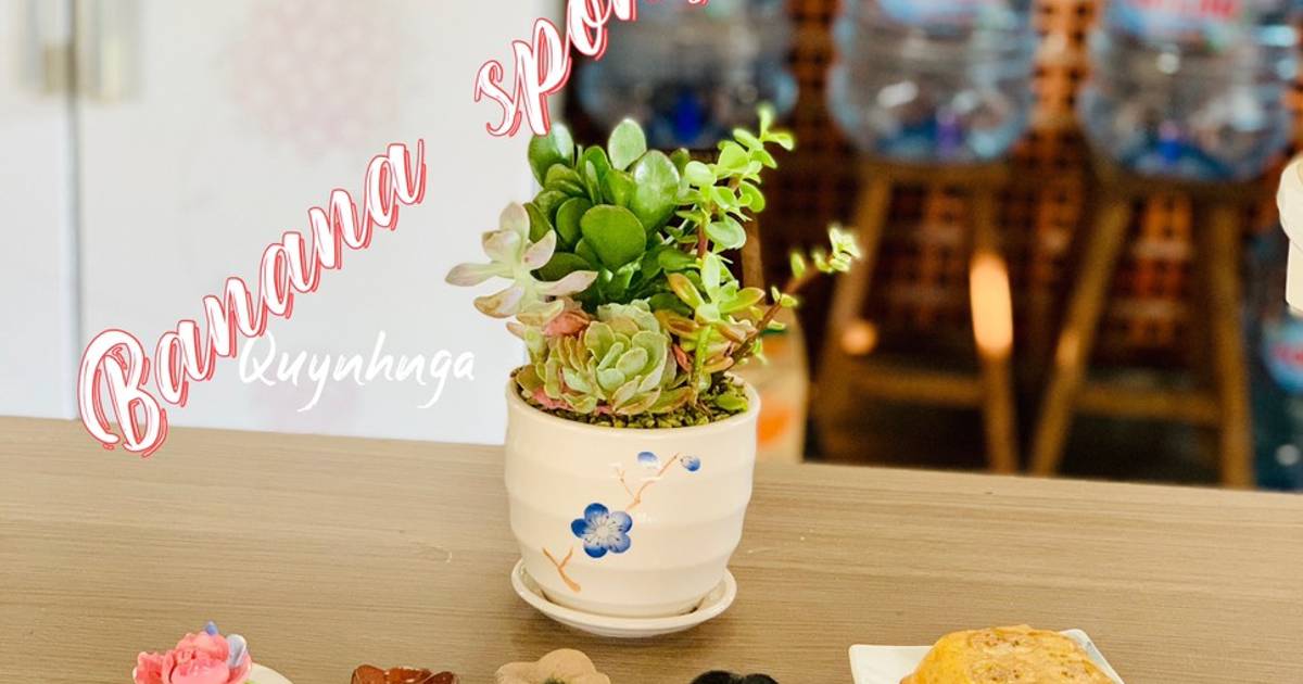 Bánh bông lan chuối