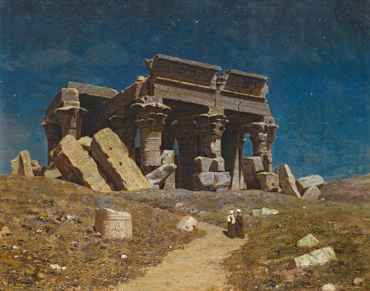 The Ruined Temple Of Kom Ombo Egypt