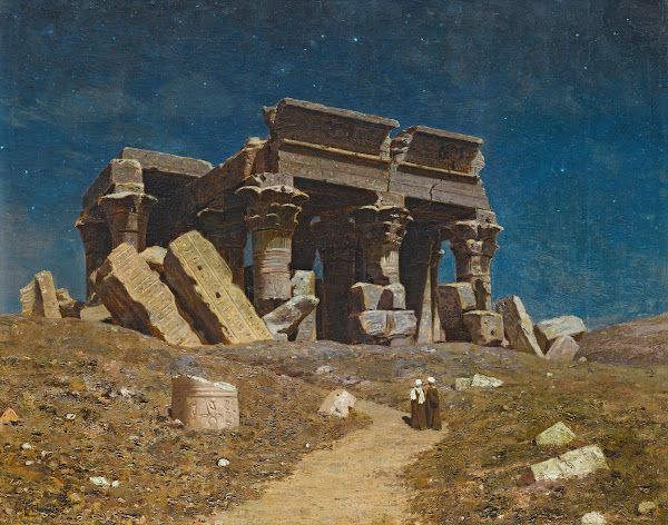 The Ruined Temple Of Kom Ombo Egypt