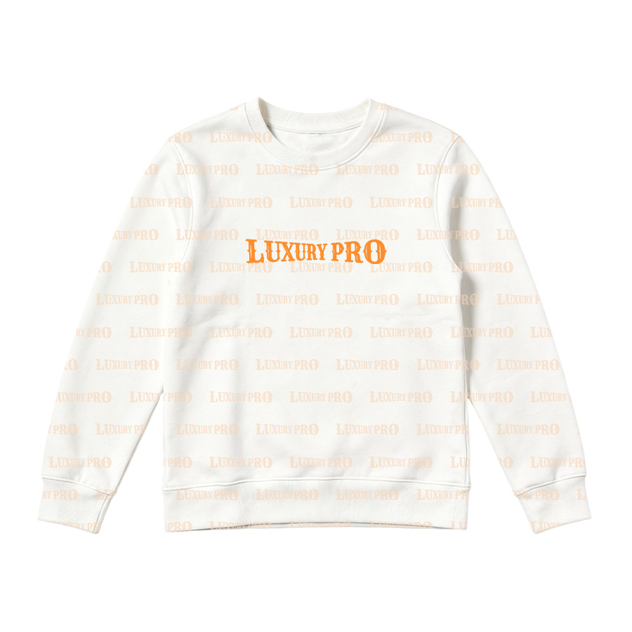 AOP YF Kids Crew Neck Sweatshirt‑Japanese Fabric