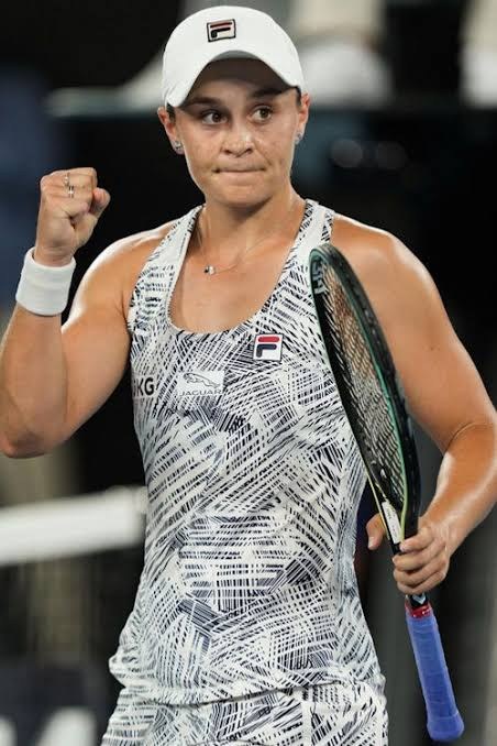 Ash Barty at the Australian Open