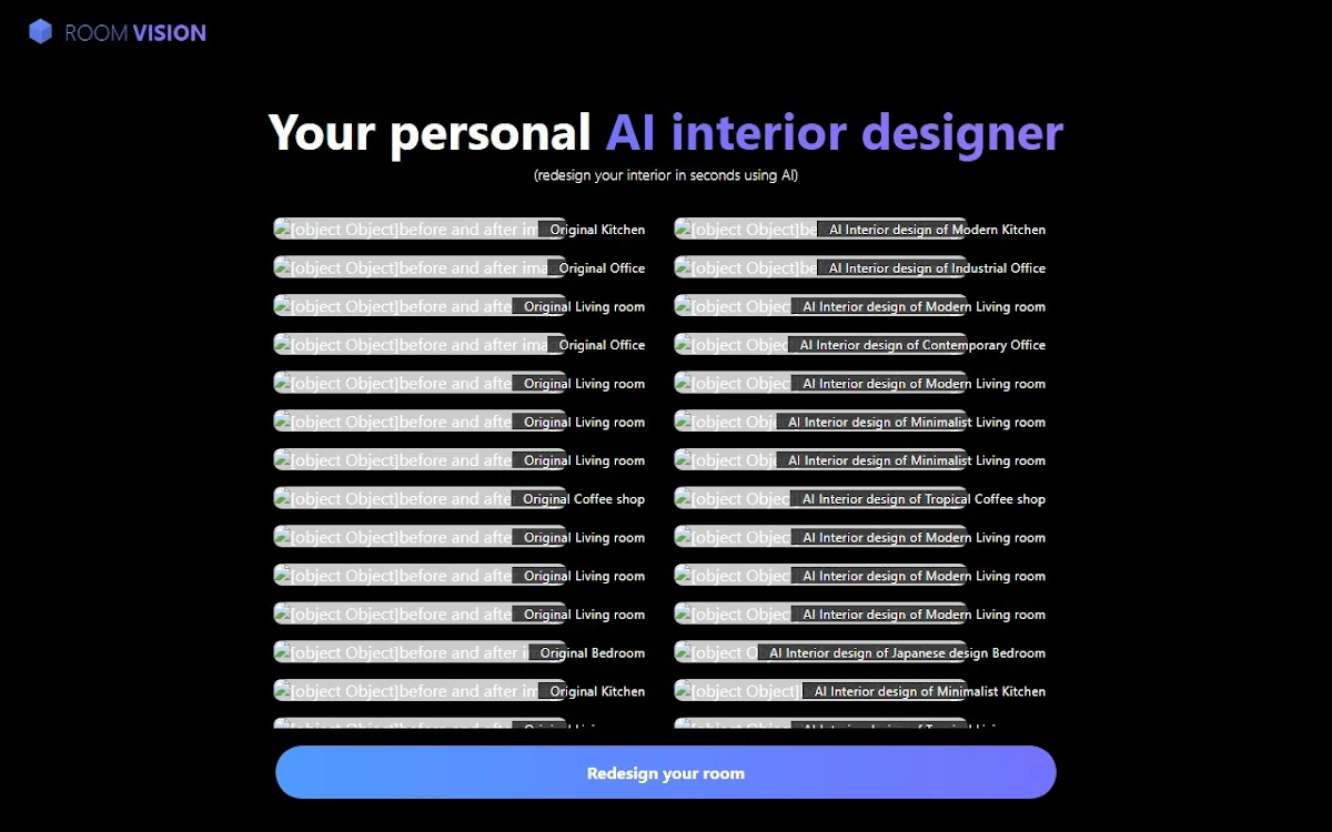 Captura de AI Interior Pro