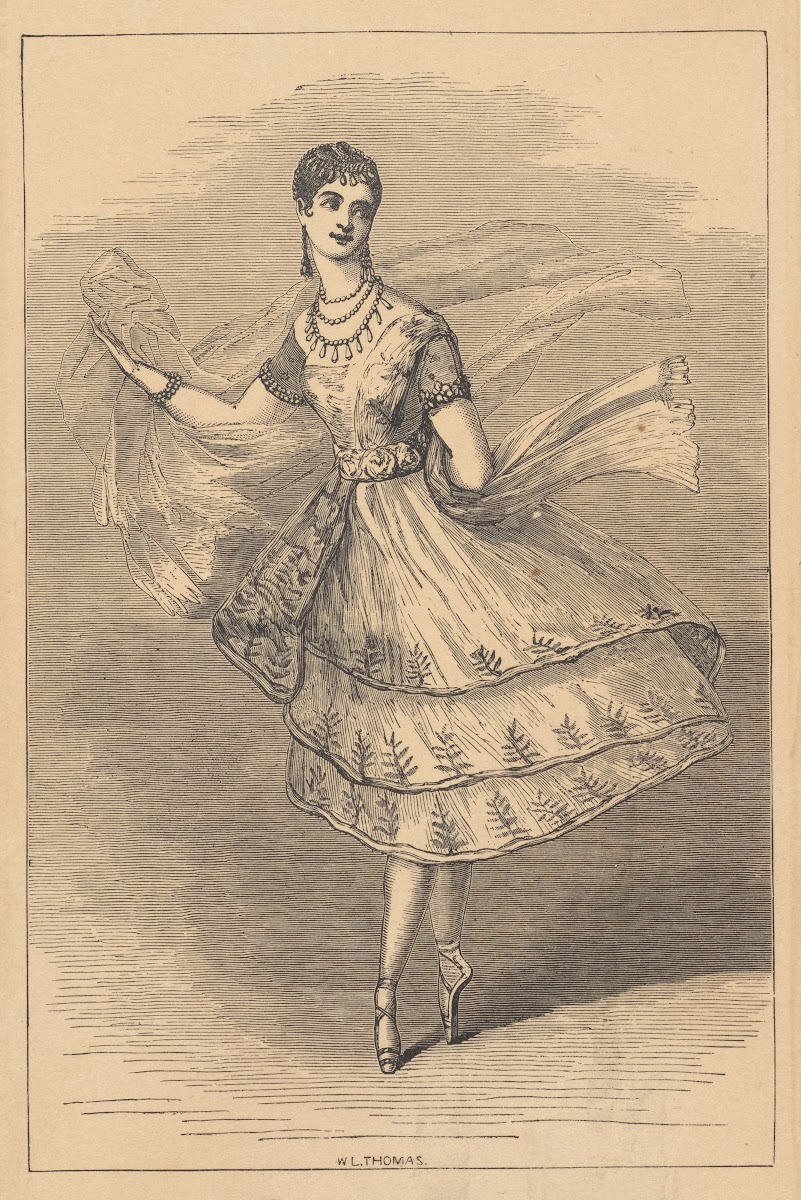 Mademoiselle Taglioni as La bayadere 1830 1846