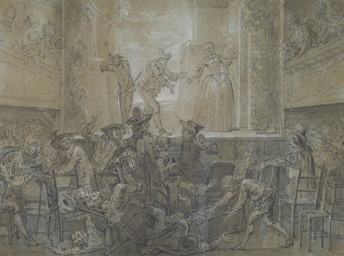 The Scene with the Tall Baguenodière 1726 1727