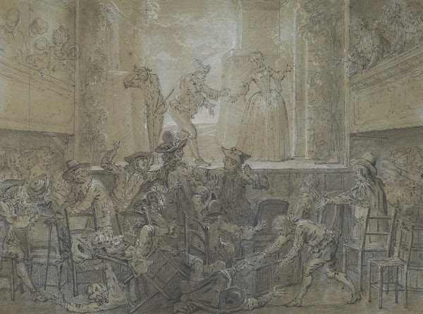 The Scene with the Tall Baguenodière 1726 1727
