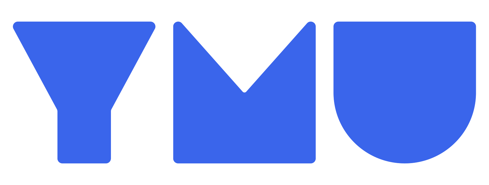 YMU Symbol — Blue