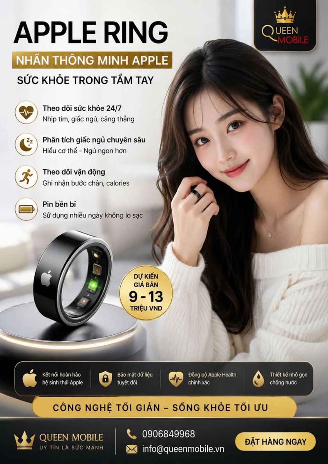 Apple développe des bagues intelligentes pour concurrencer directement Oura Ring et Samsung Galaxy Ring