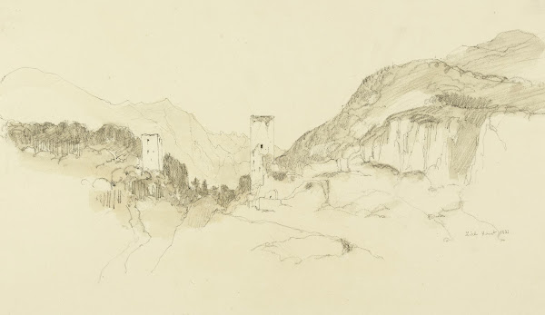 Ruines de Lirl 1833