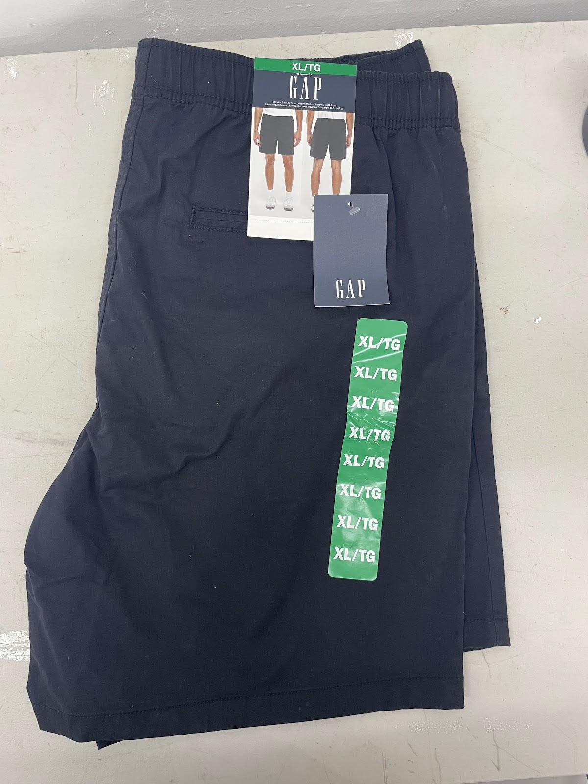 Gap Mens Short Black XL #2180