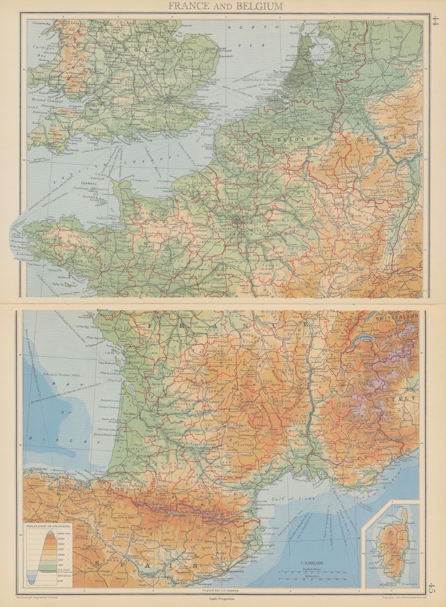 France and Belgium 1942