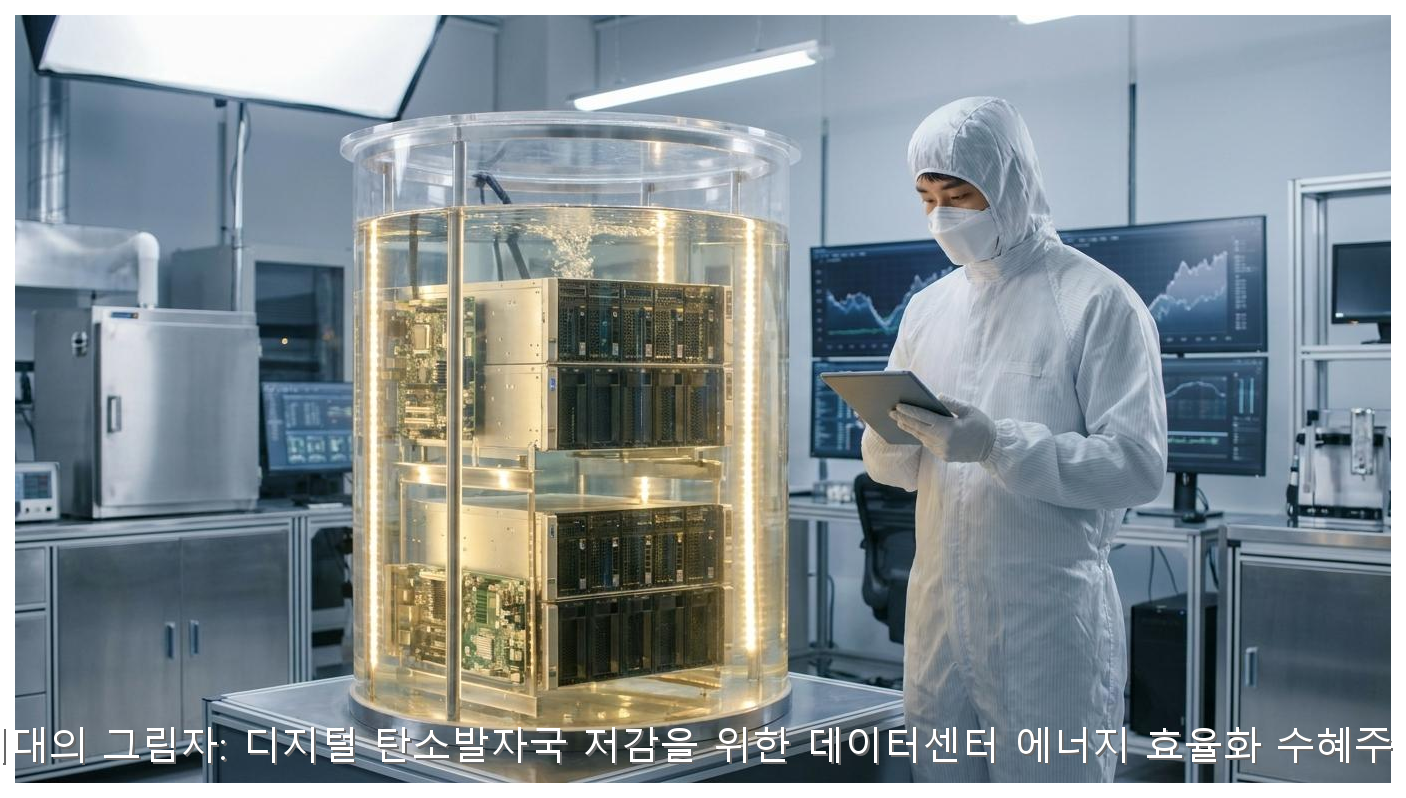 AI 시대의 그림자: 디지털 탄소발자국 저감을 위한 데이터센터 에너지 효율화 수혜주 분석 핵심 안내 및 분석 인포그래픽 (4)