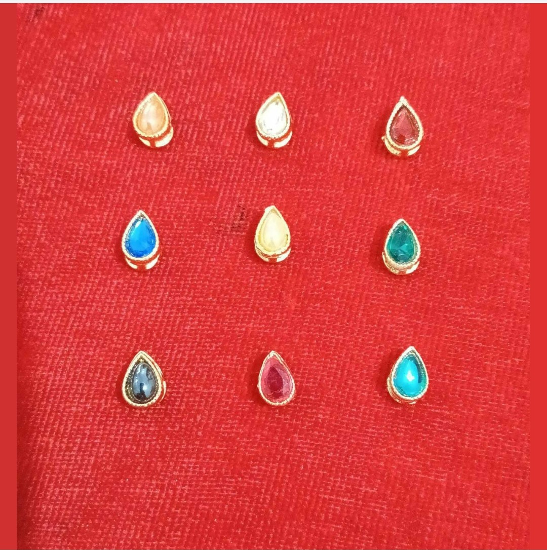 9 Colour Drop Pendant Small-P80-pack of 9