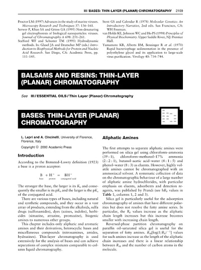 BASES-THIN-LAYER-PLANAR-CHROMATOGRAPHY