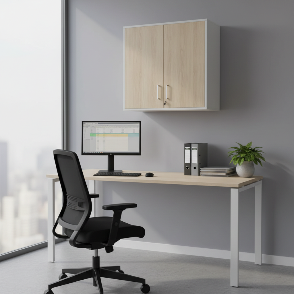 RADAR Color Two Door Hanging Cabinet (Wall Mounted)