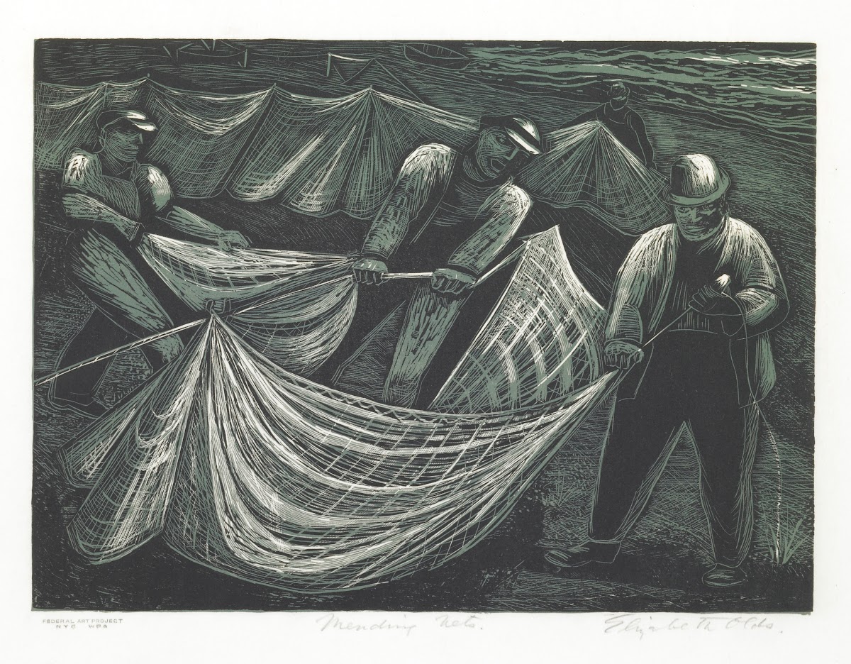 Mending Nets 1939