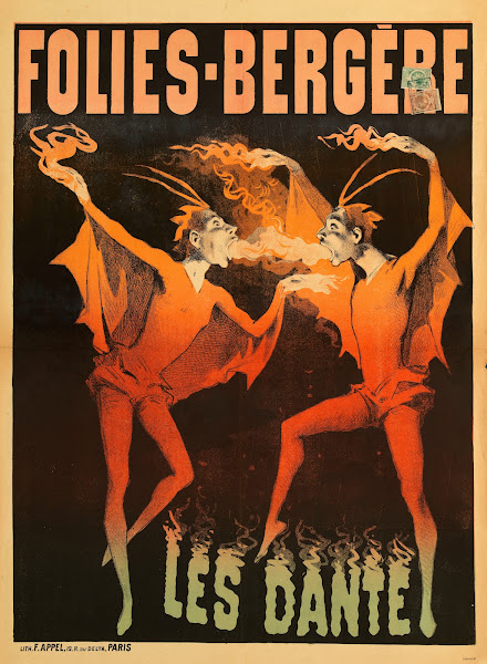 Folies Bergere Les Dante 1889