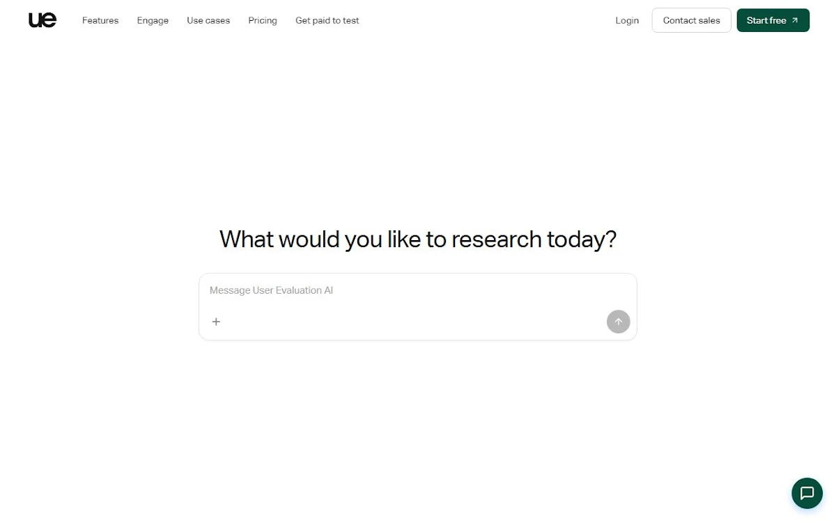 Captura de User Evaluation