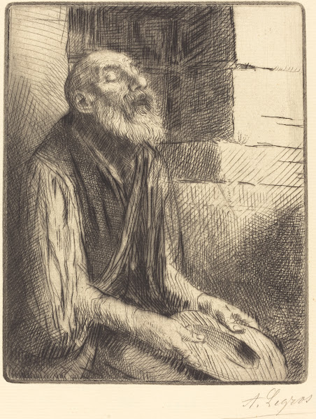 Seated Beggar Mendiant assis