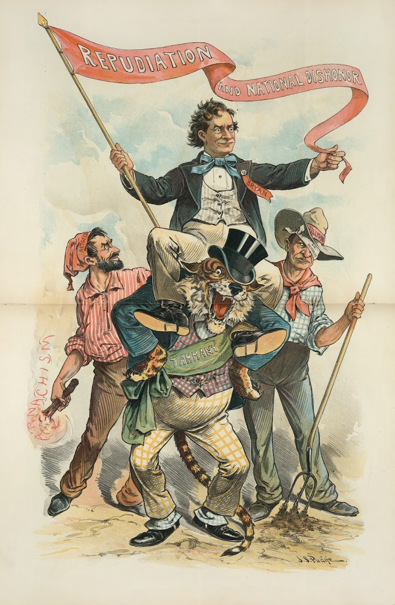 We despise him for the friends he has made 1896