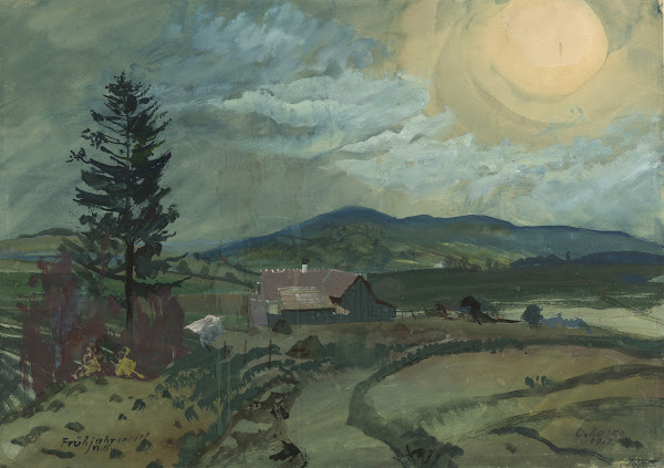 Frühjahrsnebel in Niederösterreich 1933