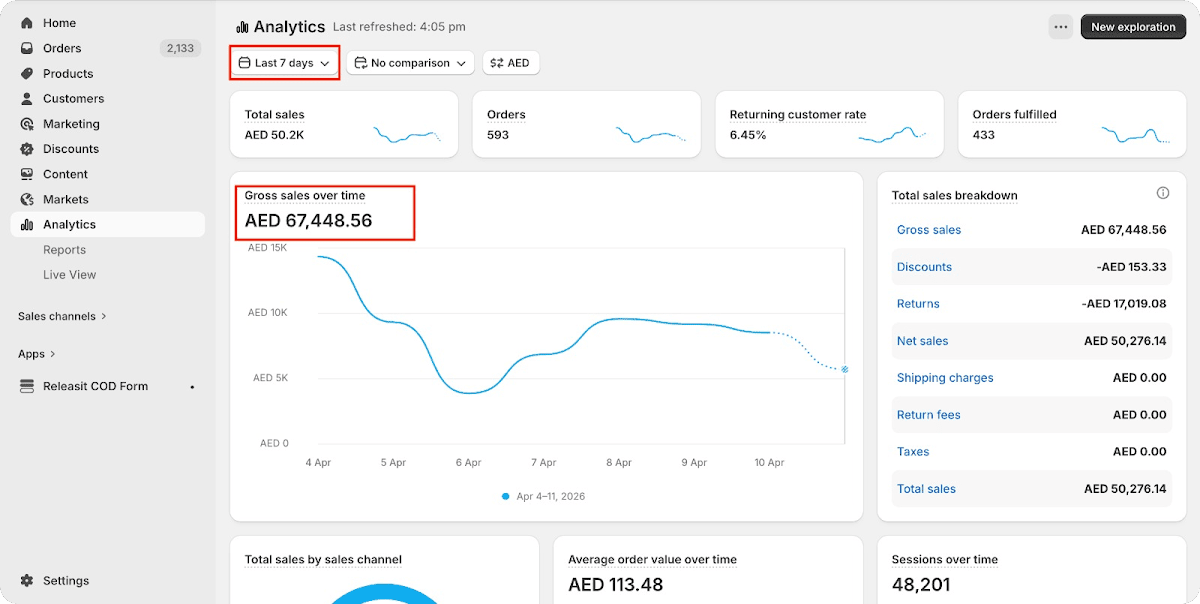 Shopify store result preview 5