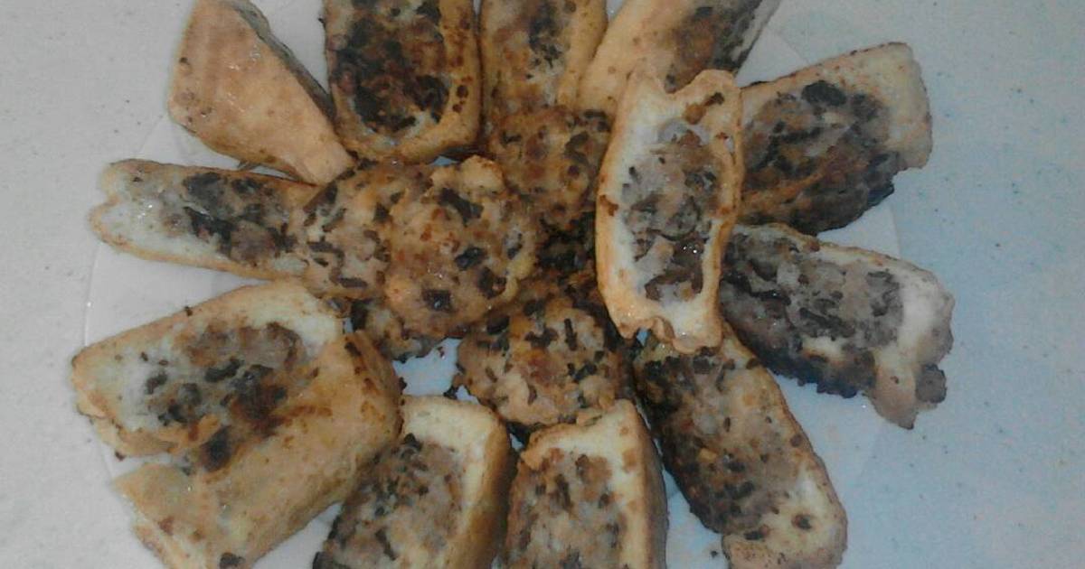 Thịt độn đậu khuôn