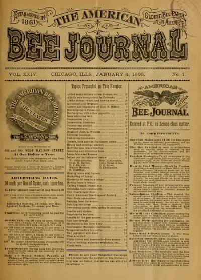 american bee journal vol 24 1888