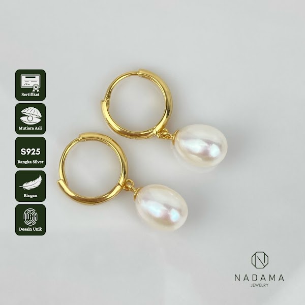 Aura Anting Mutiara Air Tawar