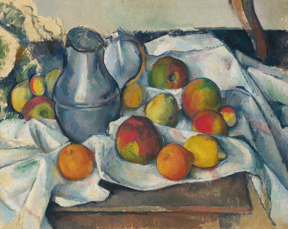 Bouilloire et fruits 1888 1890