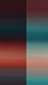 Split Vertical Gradient Abstract in Dark and Light Tones