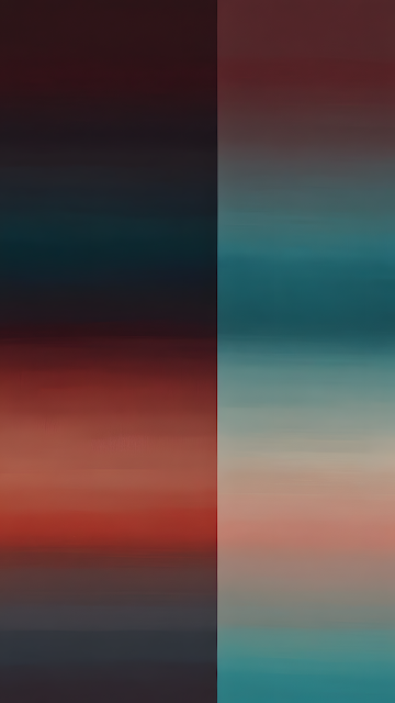 Split Vertical Gradient Abstract in Dark and Light Tones - Free mobile Wallpaper