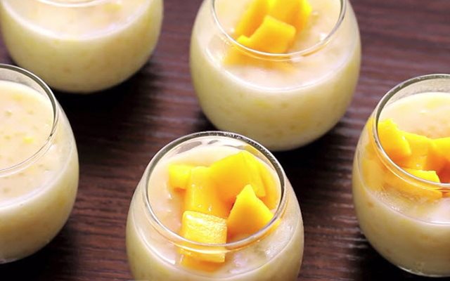 Chè Xoài Nấu Bột Báng
