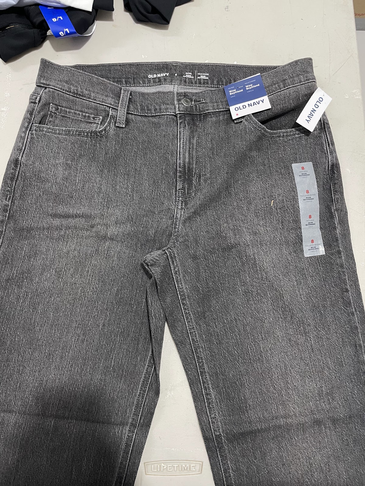 Oldnavy Jeans BF Heather Black S8 #1551