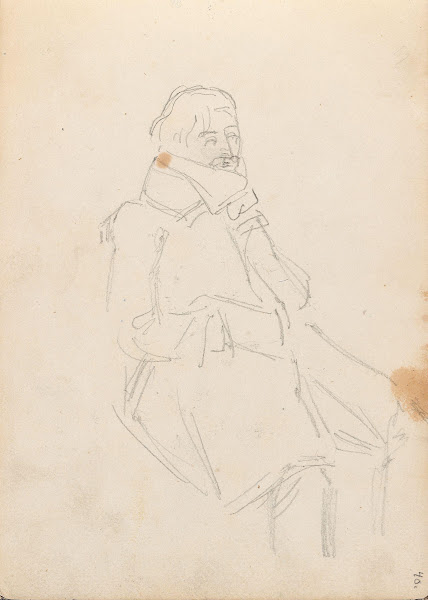 Sitting man 1838