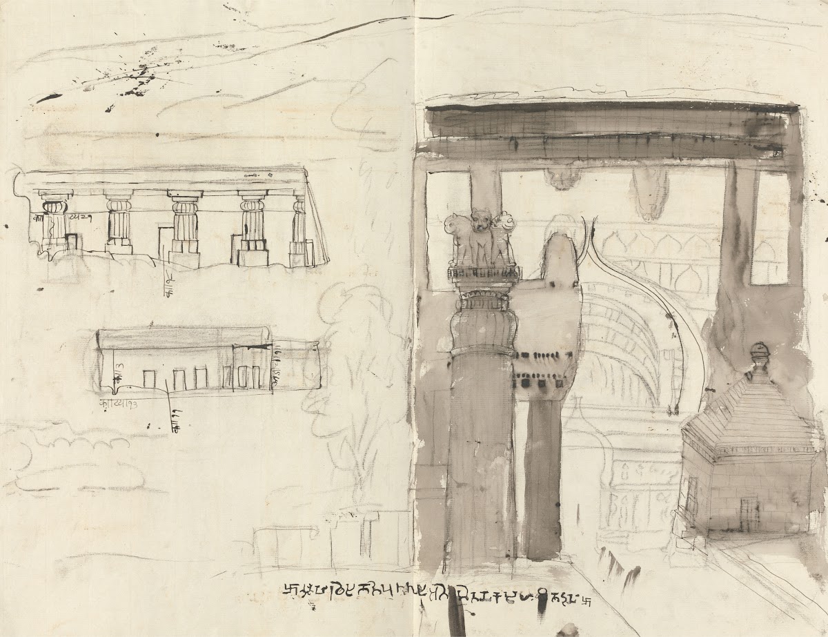 Exterior View of the Temple at Ekvera Karle ca 1793