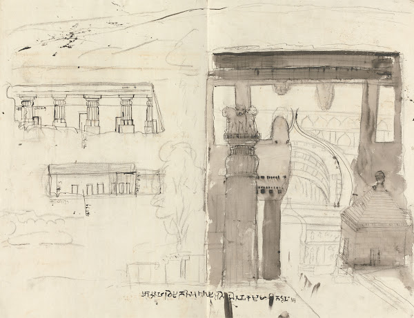 Exterior View of the Temple at Ekvera Karle ca 1793